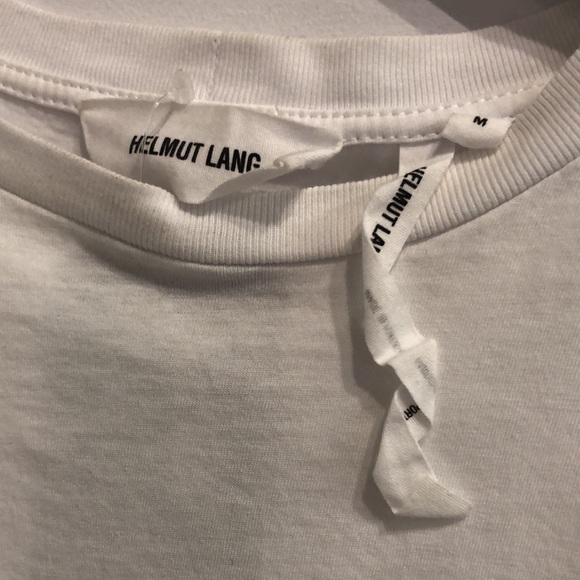 Helmut Lang White Paris Taxi Tee - Picture 10 of 12